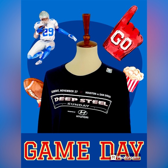 Houston Texans Game Day Tshirt * XL * New without tags * Because Football - Picture 3 of 8